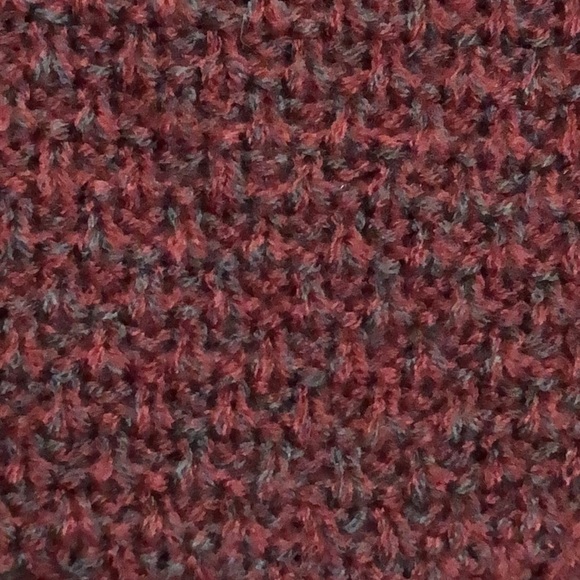 Urban Outfitters BDG Cardigan Sweater Size Medium Maroon Gray - Picture 10 of 10